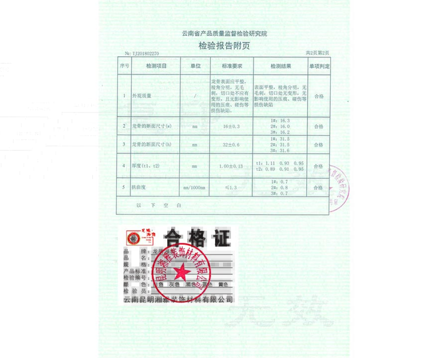 檢驗報告