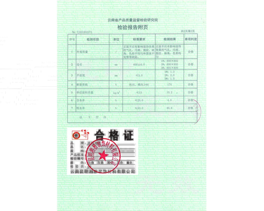 檢驗報告